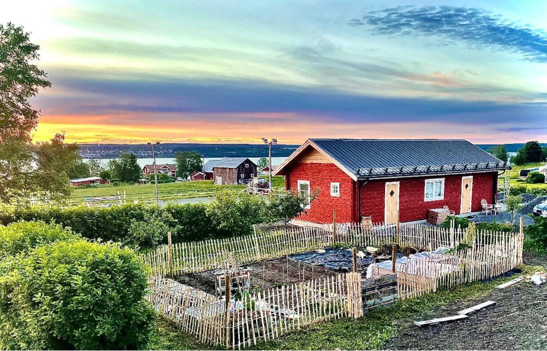 Scenic Small Guesthouse On Horse Farm By The Lake Frösö Exterior foto